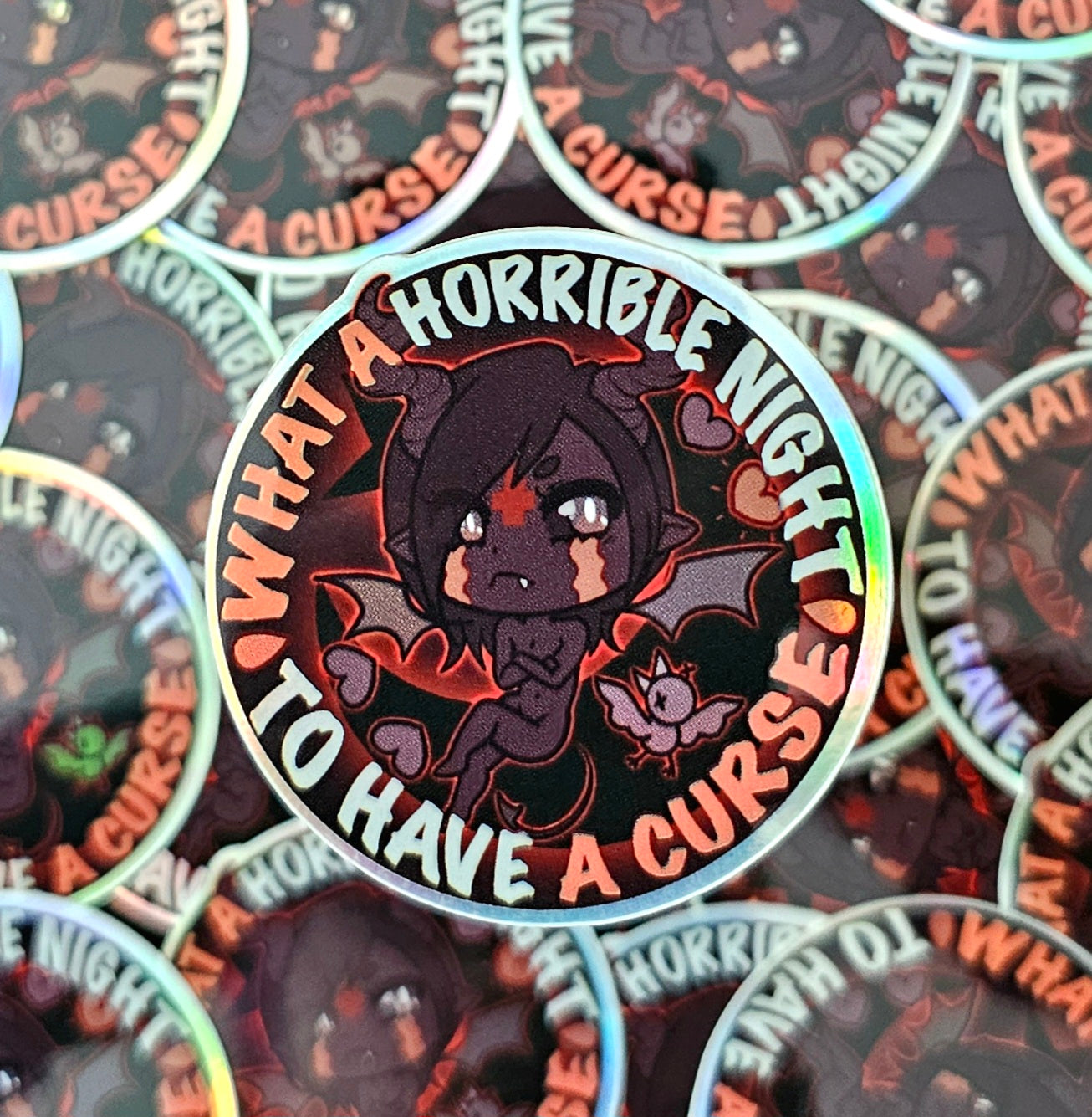 tBoI Whore of Babylon Holo sticker