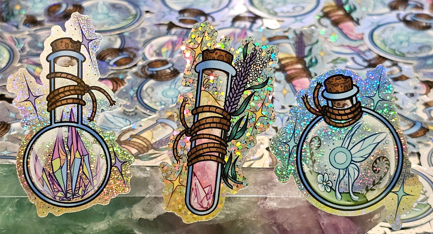 Bottled Fantasies 3 sticker pack
