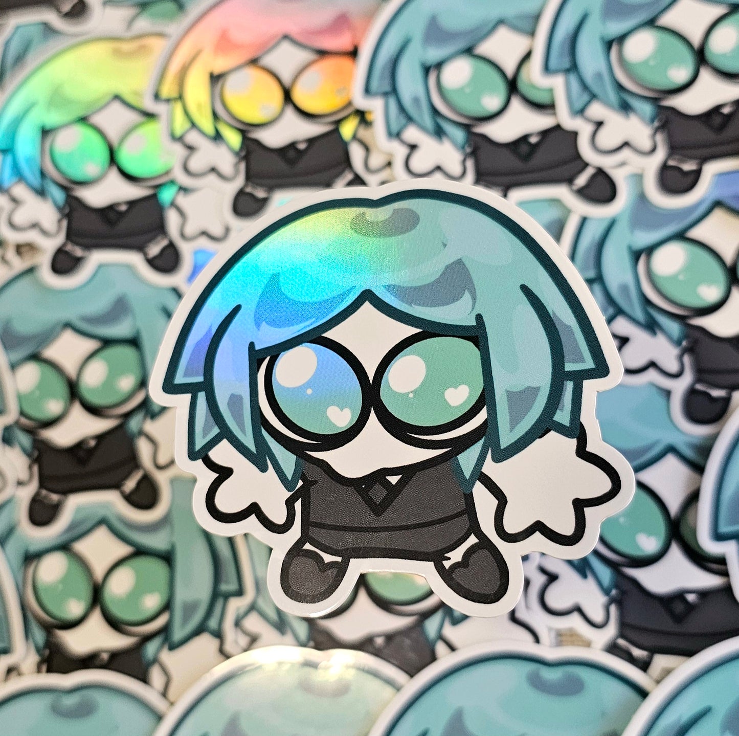 Silly Gem Holo Sticker