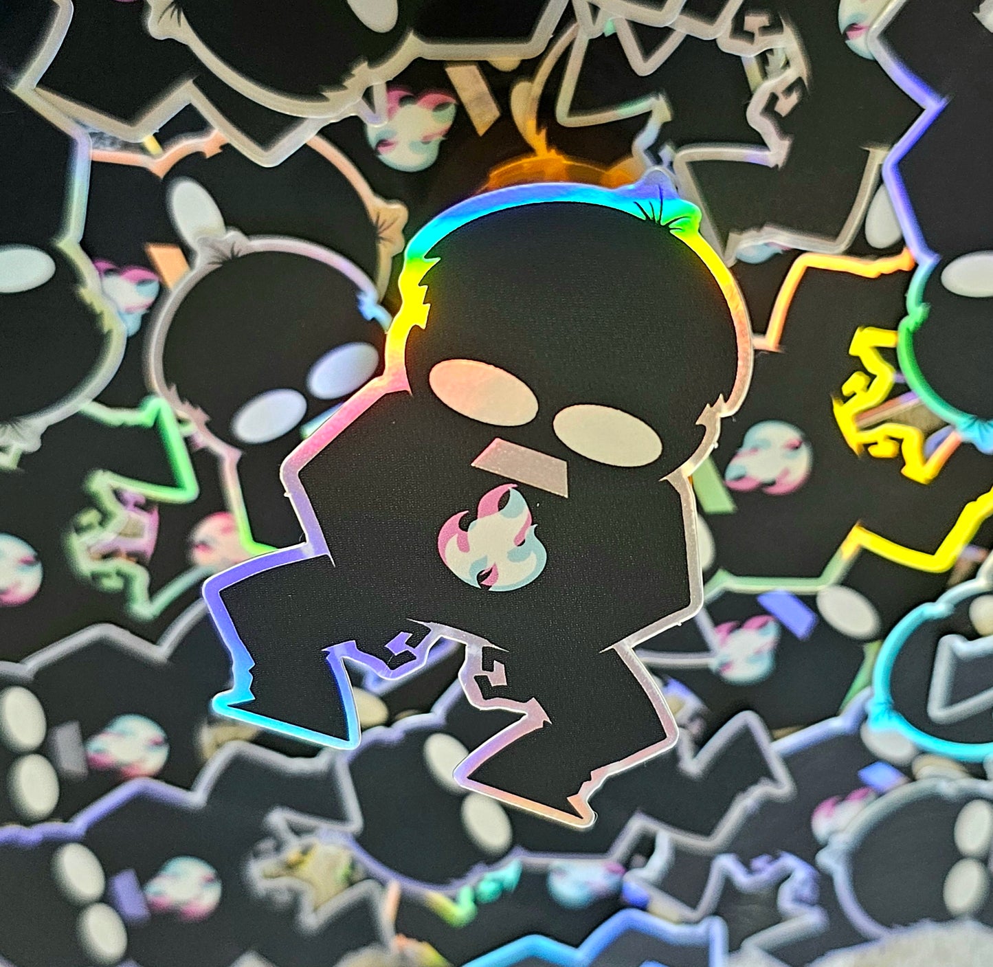 Okarun Holo Sticker