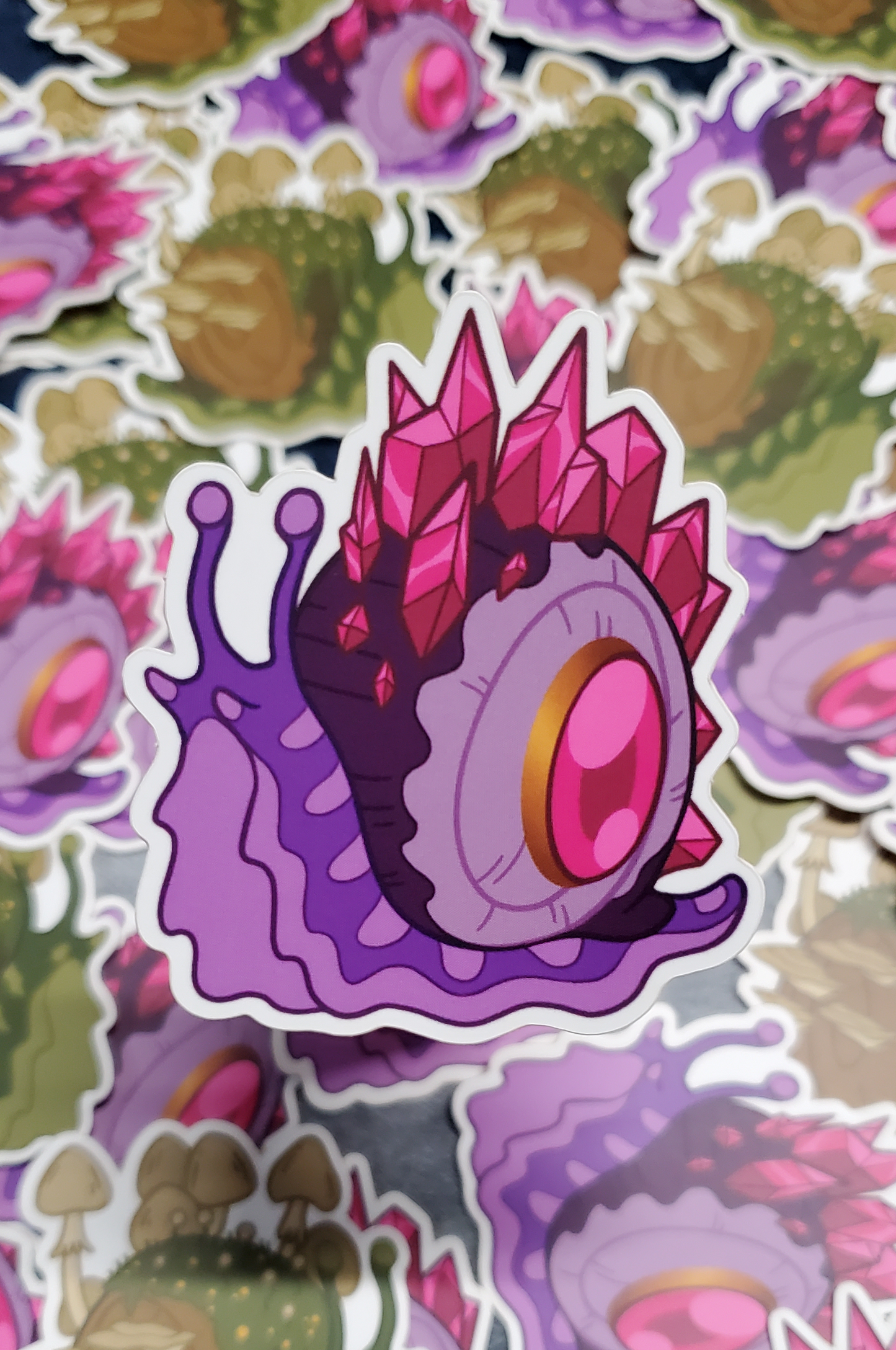 MM&SS: Fun Guy & Crystal Slime stickers