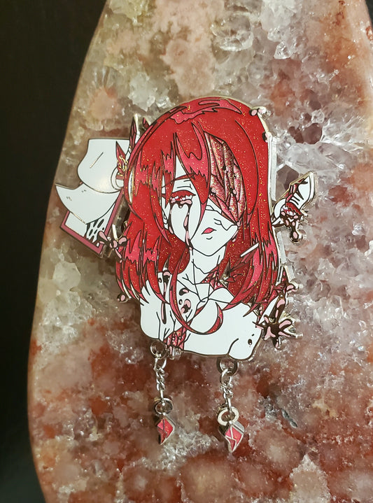 HnK Lonely Scarlet Gem pin