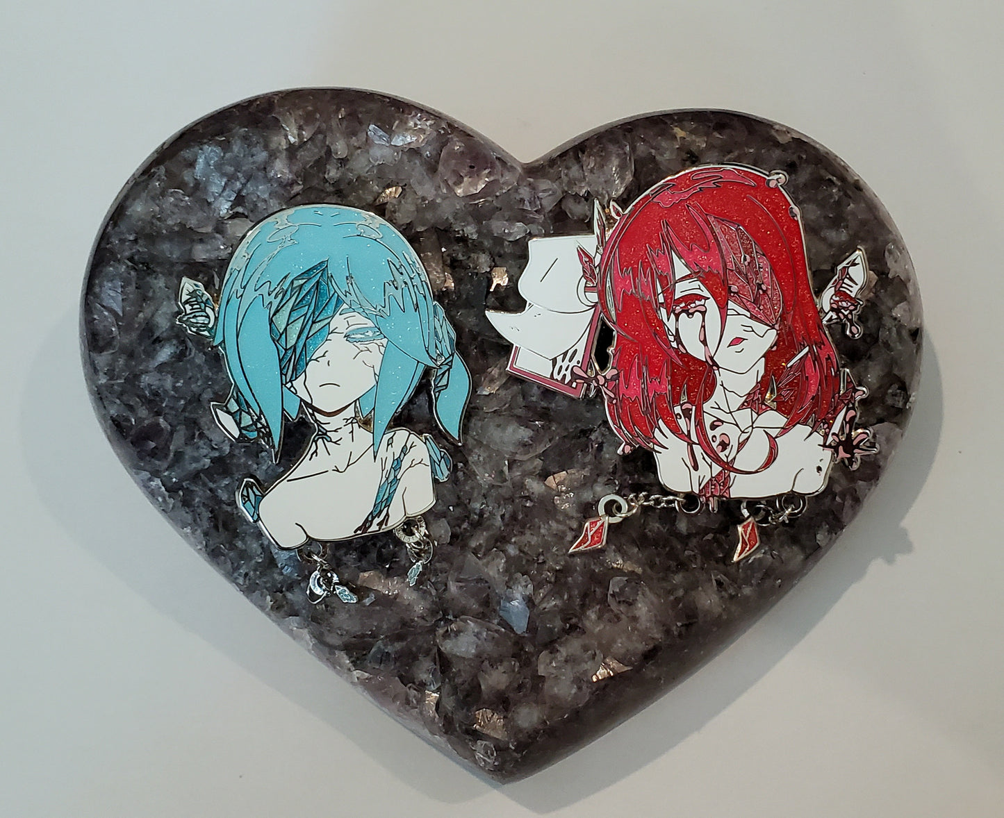 HnK Lonely Scarlet Gem pin