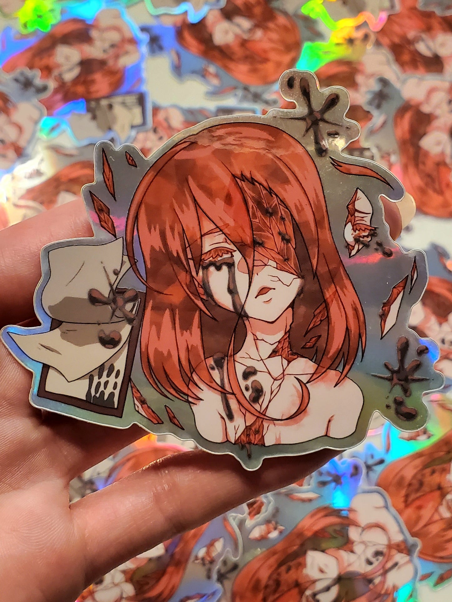 HnK Scarlet Gem Holo sticker