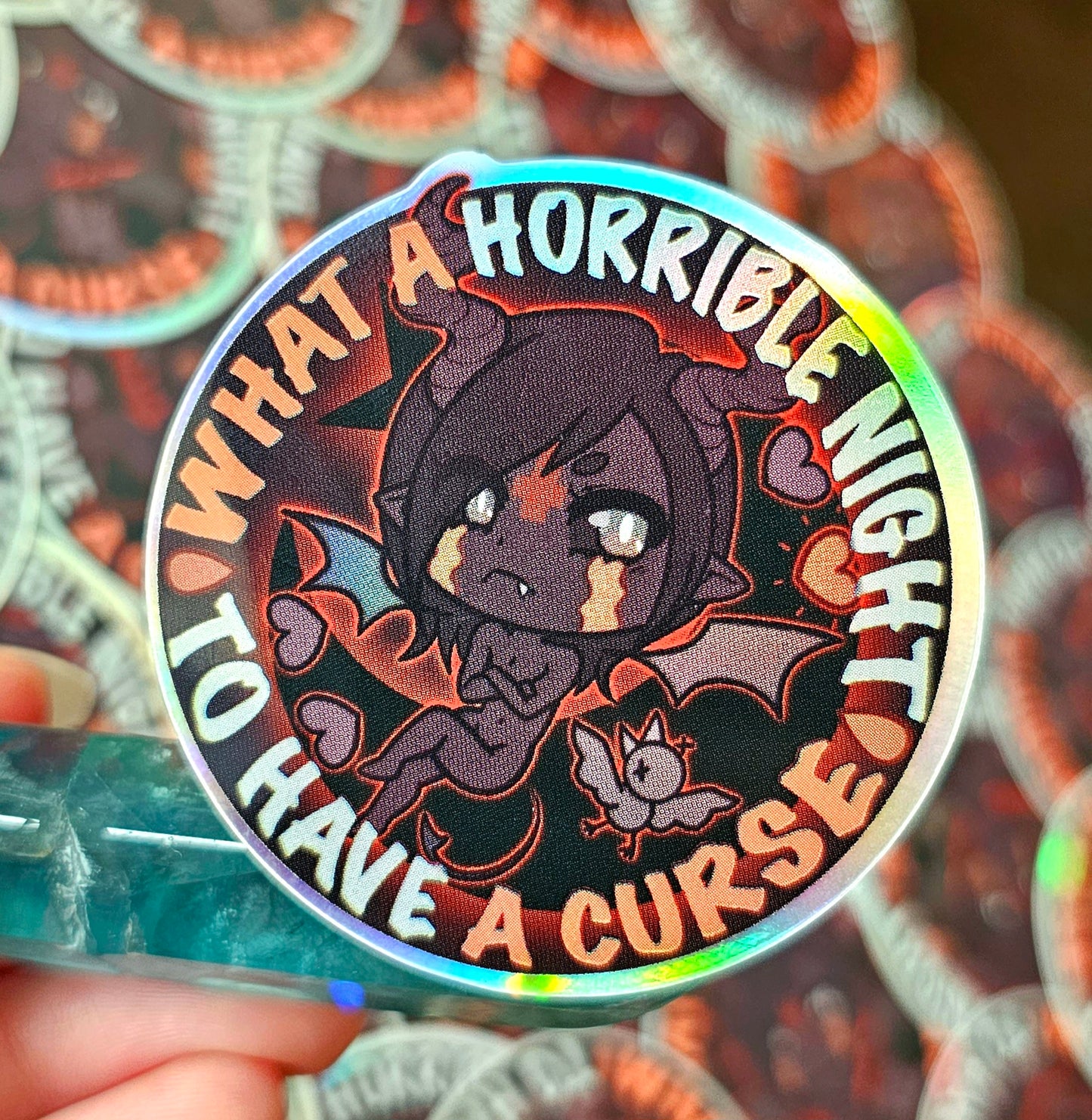 tBoI Whore of Babylon Holo sticker