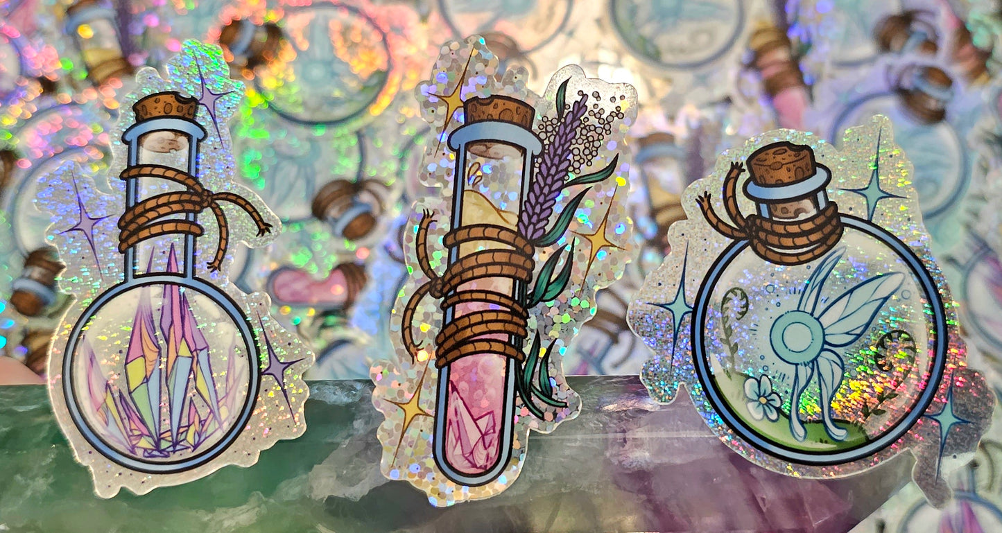 Bottled Fantasies 3 sticker pack