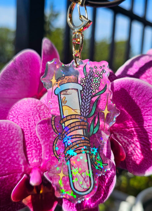 Bottled Elixir Holo Acrylic Charm