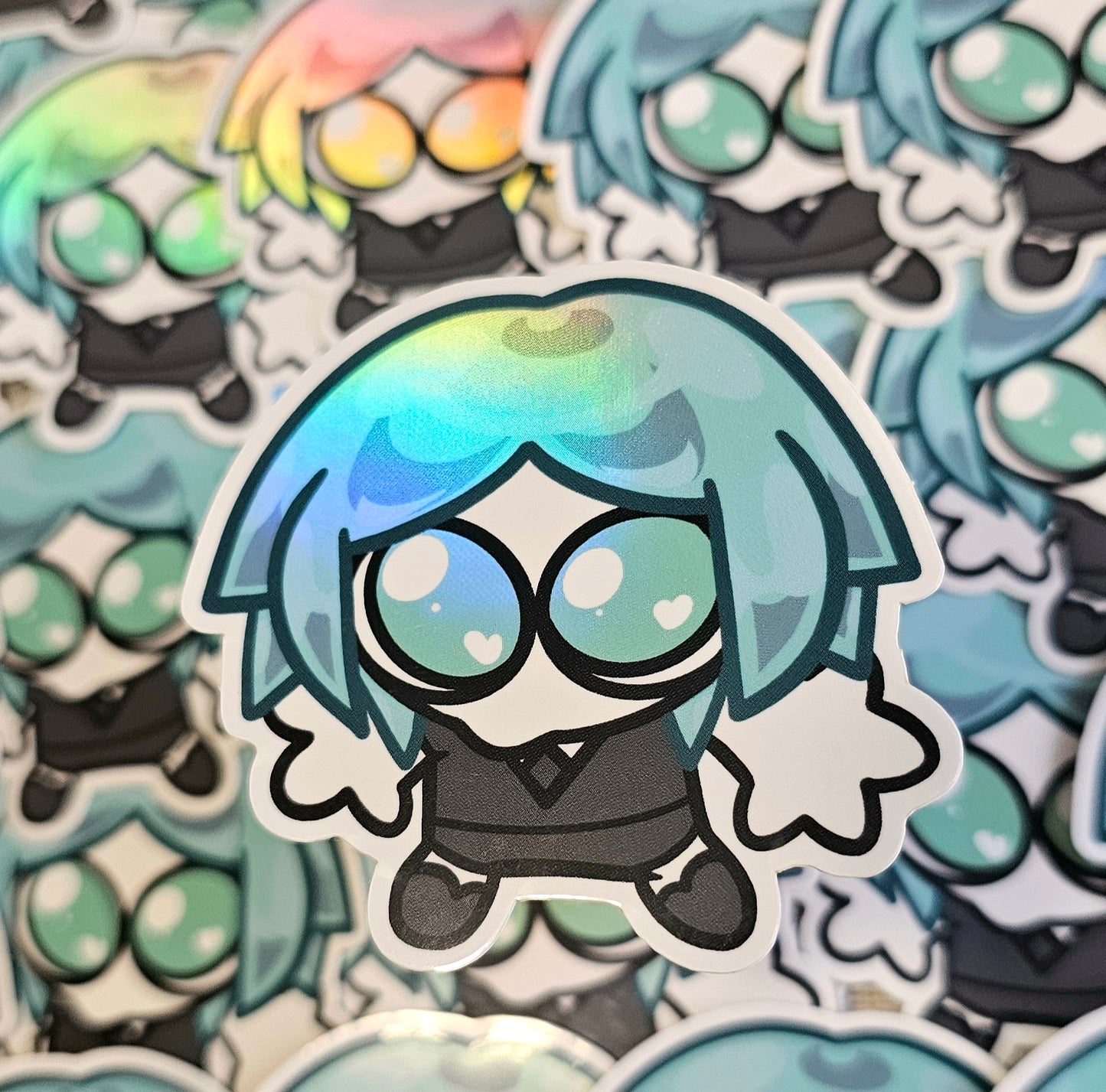 Silly Gem Holo Sticker