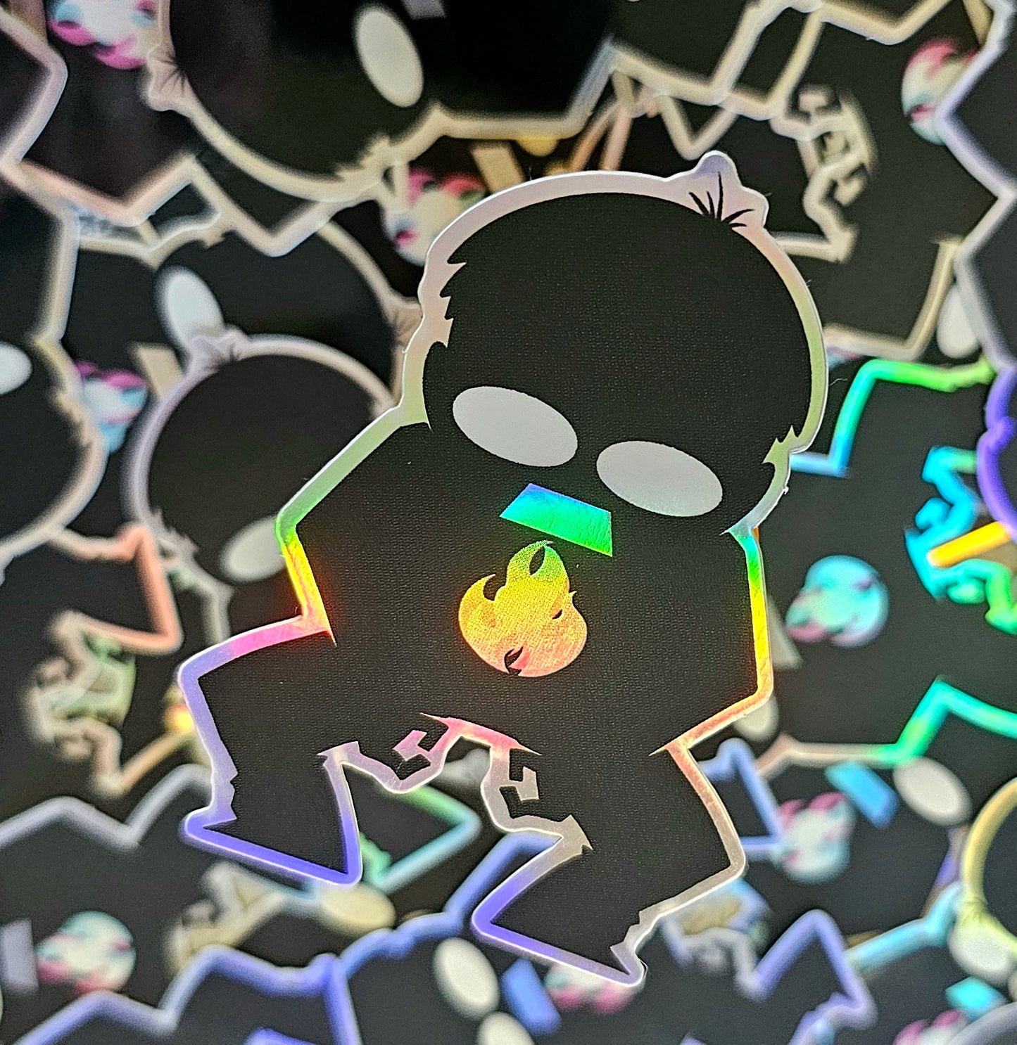 Okarun Holo Sticker