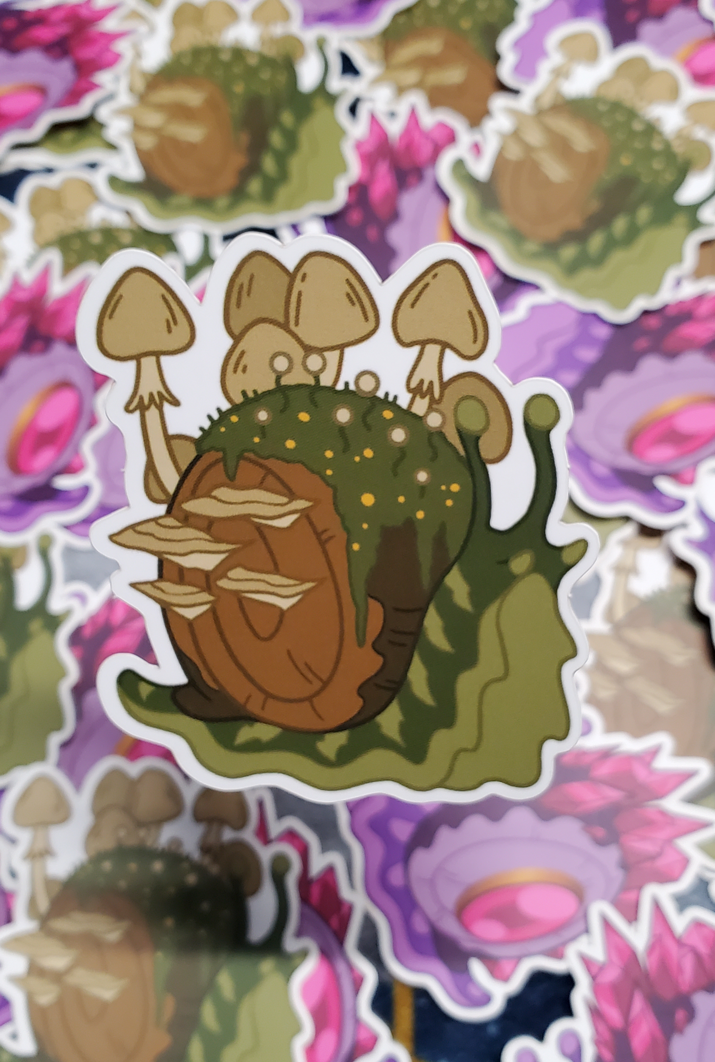MM&SS: Fun Guy & Crystal Slime stickers