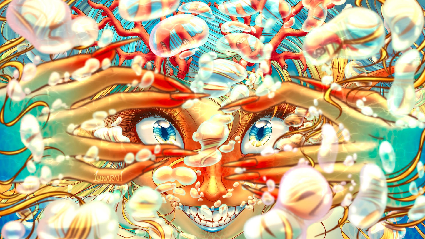 Desktop Wallpaper "I See You" Marmoris DIGITAL DOWNLOAD ONLY