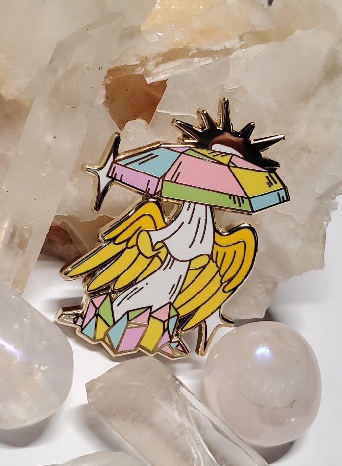 MM&SS: Angelic Aura Shroom pin